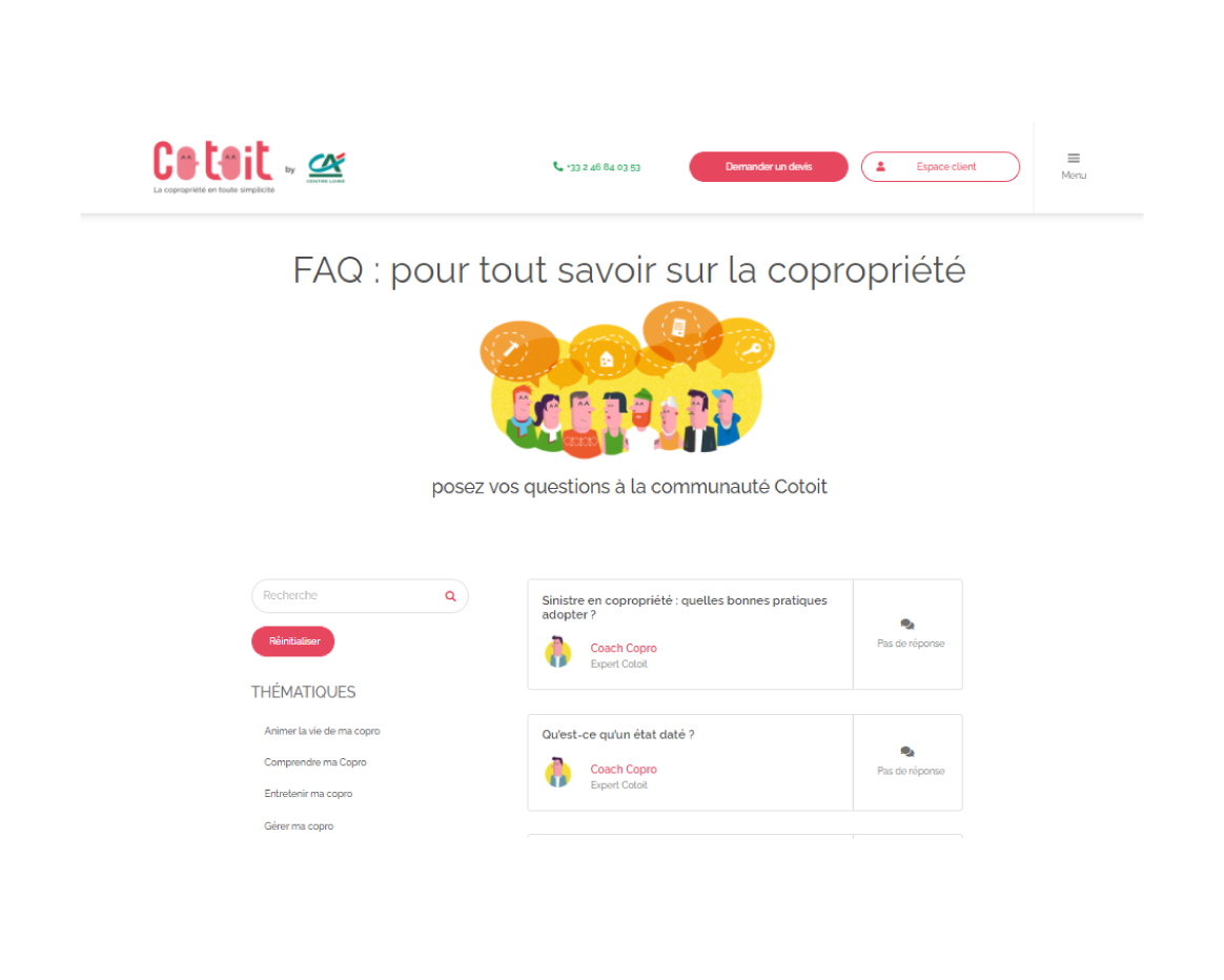 FAQ Cotoit